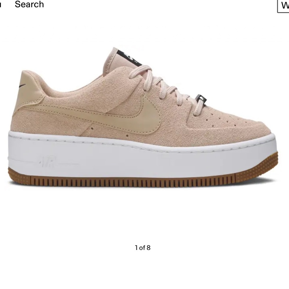Nike Women’s Air Force 1 Sage Low Sneakers Particle Beige